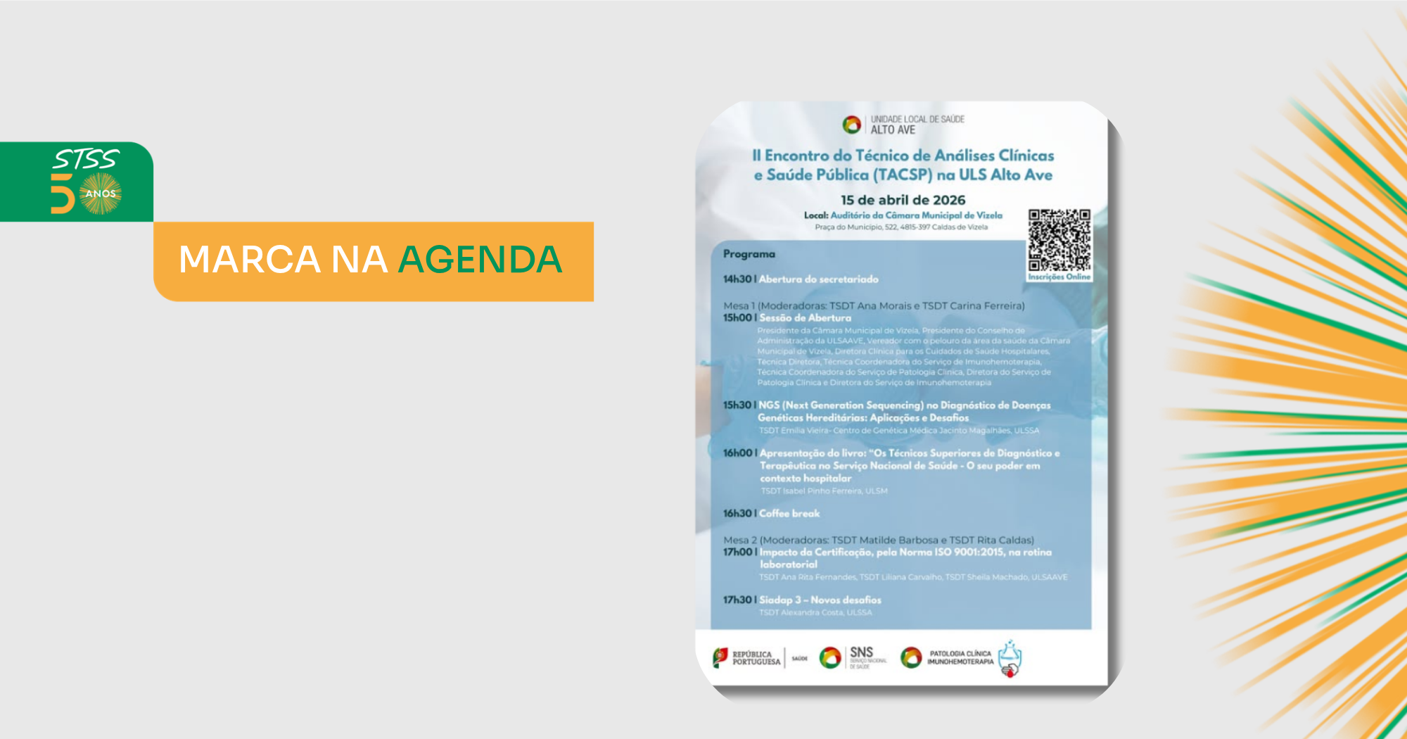 II Encontro do Técnico de Análises Clínicas e Saúde Pública (TACSP) na ULS Alto Ave